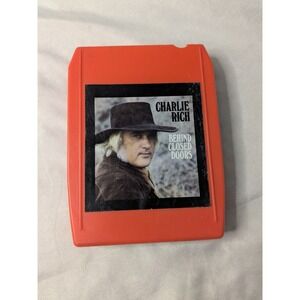Charlie Rich "Behind Closed Doors" 8-Track Stereo Tape Cartridge - Not Tested